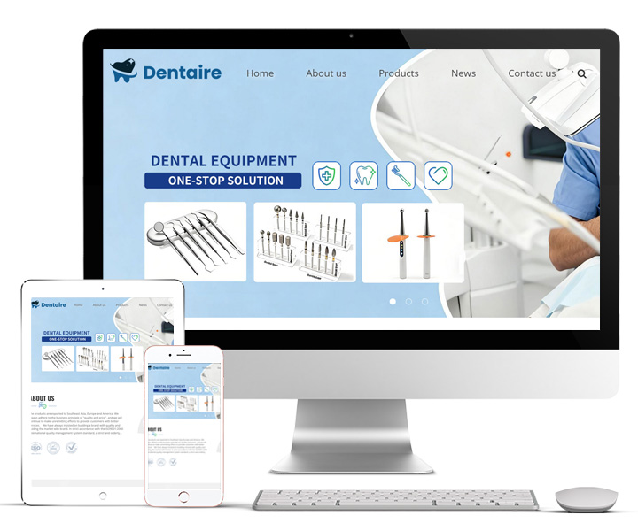 牙科工厂 | 独立站制作_PC手机网站制作